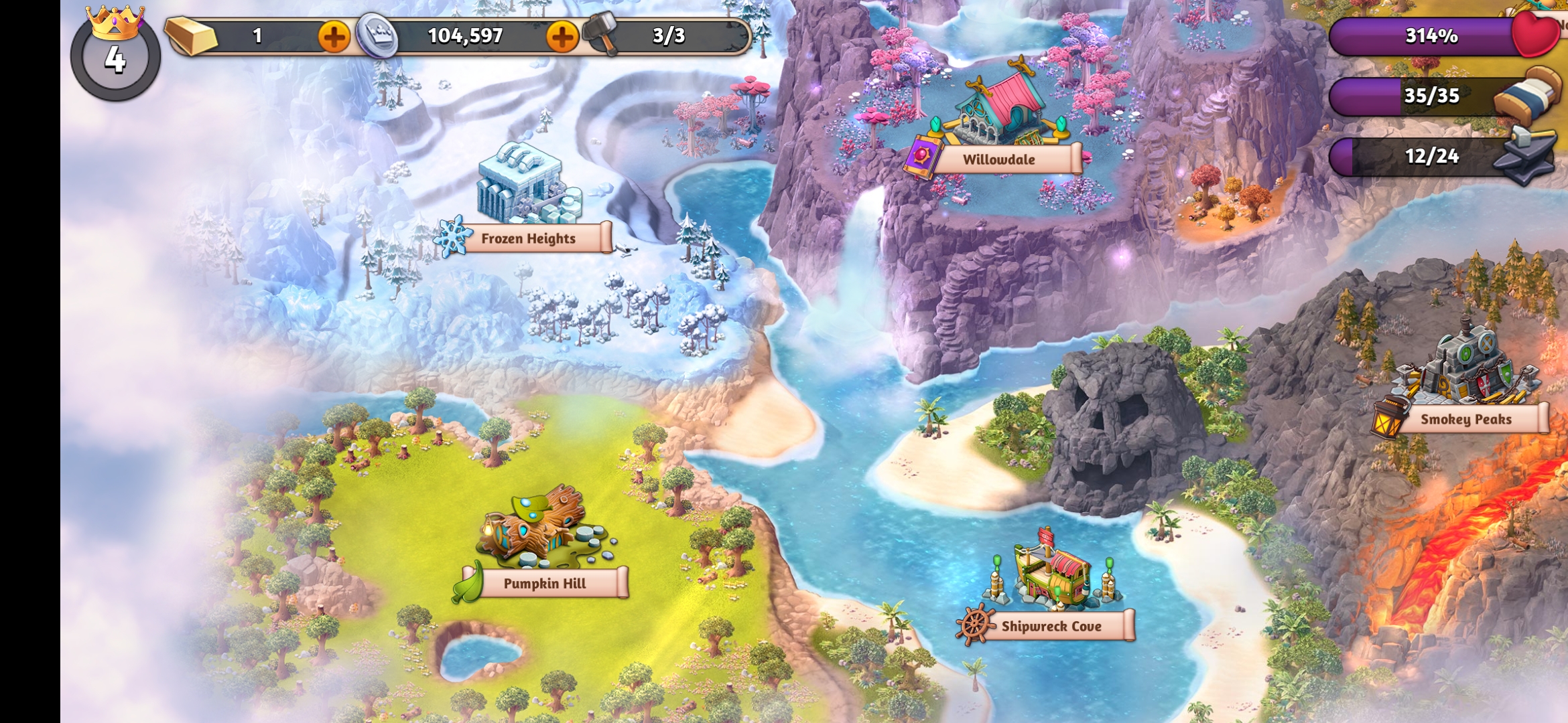 Fantasy Forge World Of Lost Empires Mod Apk Download Sparkling
