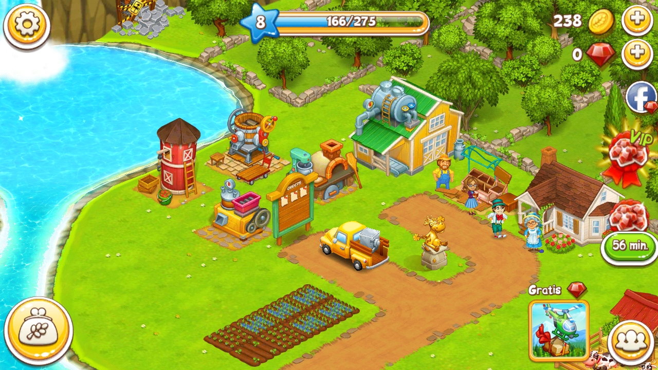 Farm Town Happy Village Near Small City And Town Mod Apk Download Foranj Farm Town Happy Village Near Small City And Town Mod Apk 2 49 Unlimited Money Free For Android