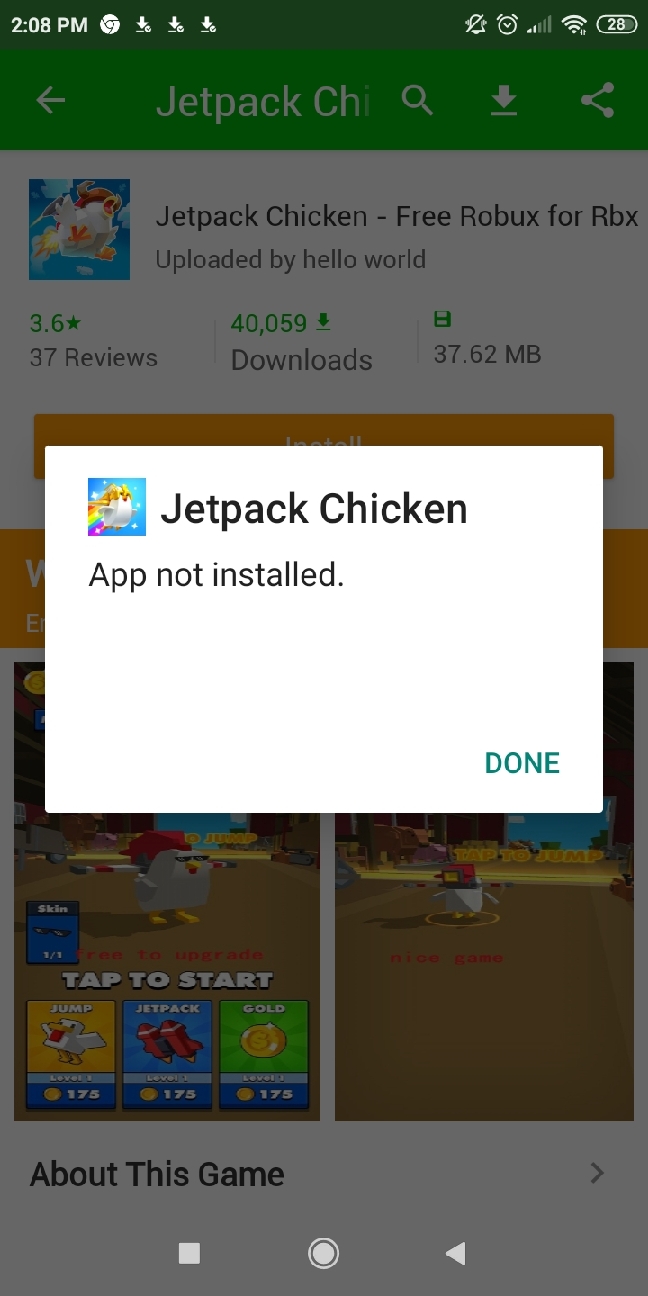 jetpack chicken robux mod happymod working rbx apk platform app unlimited money