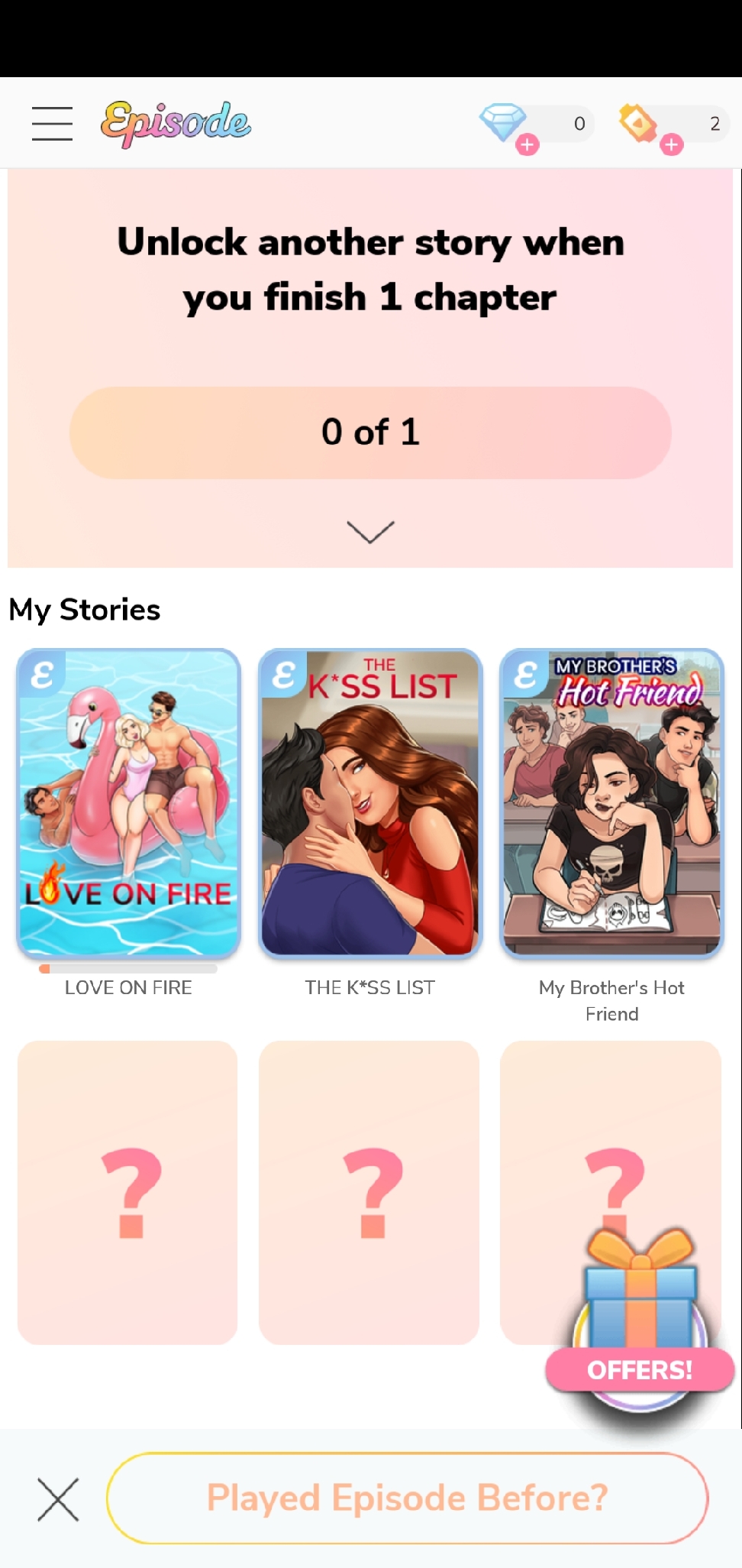 episode choose your story login episode choose your story login